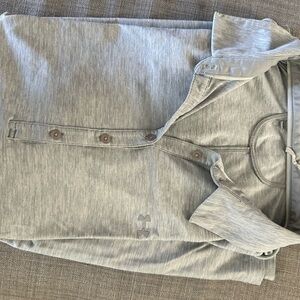 Under Armour Light Gray Button Down Shirt